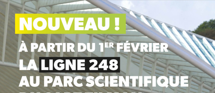 Dès le 1er février 2019, le bus 248 s’arrêtera au LIEGE science park !